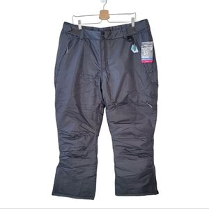 ARCTIC QUEST Asphalt Snow Ski Pant Size 1X